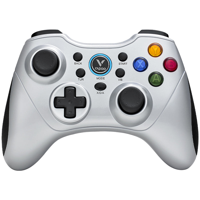 RAPOO V600S verze 2023 Kabelový bezdrátový dvourežimový vibrační herní ovladač Kompatibilní s herními konzolami pro více platforem Ergonomický gamepad s joystickem RAPOO V600S verze 2023 Kabelový bezdrátový dvourežimový vibrační herní ovladač Kompatibilní s herními konzolami pro více platforem Ergonomický gamepad s joystickem